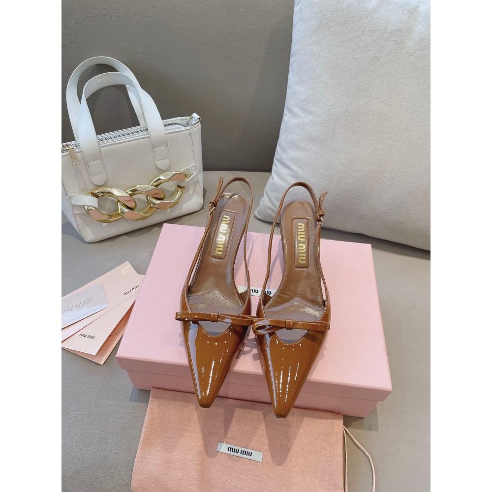 Miu Miu slingback pumps 5.5cm heel Shoes
