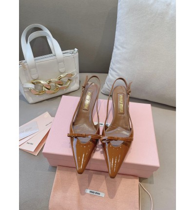 Miu Miu slingback pumps 5.5cm heel