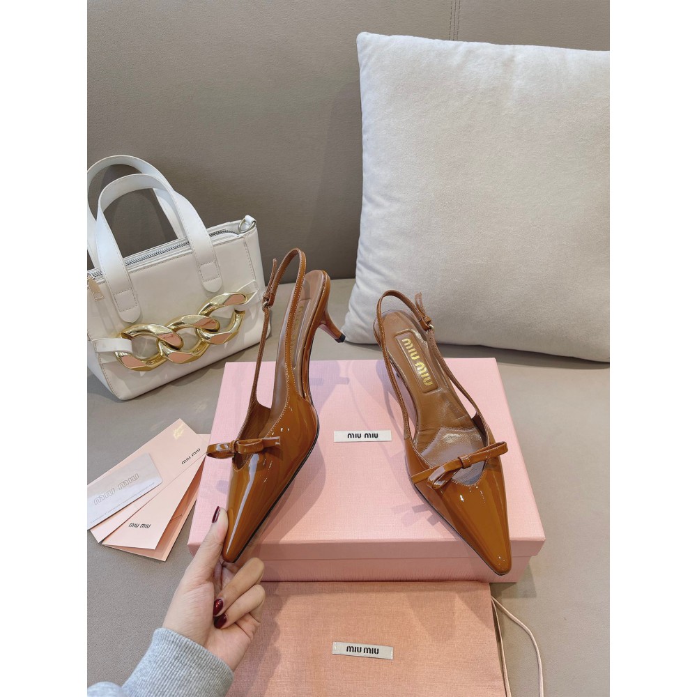 Miu Miu slingback pumps 5.5cm heel Shoes