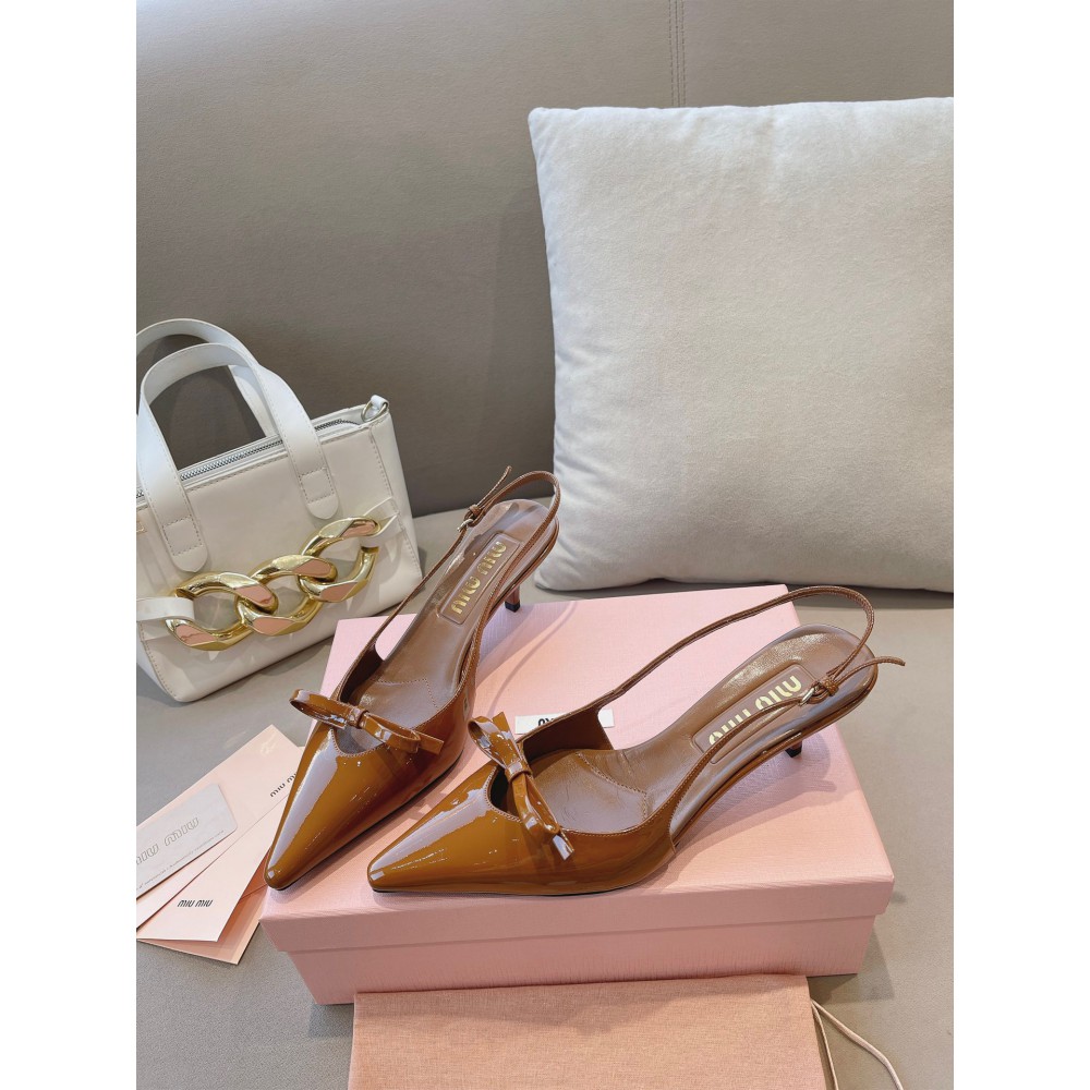Miu Miu slingback pumps 5.5cm heel Shoes