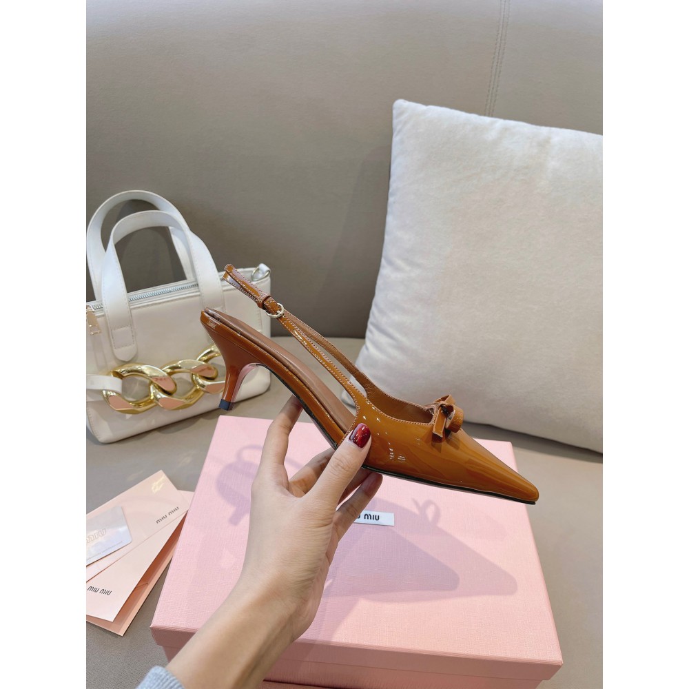 Miu Miu slingback pumps 5.5cm heel Shoes