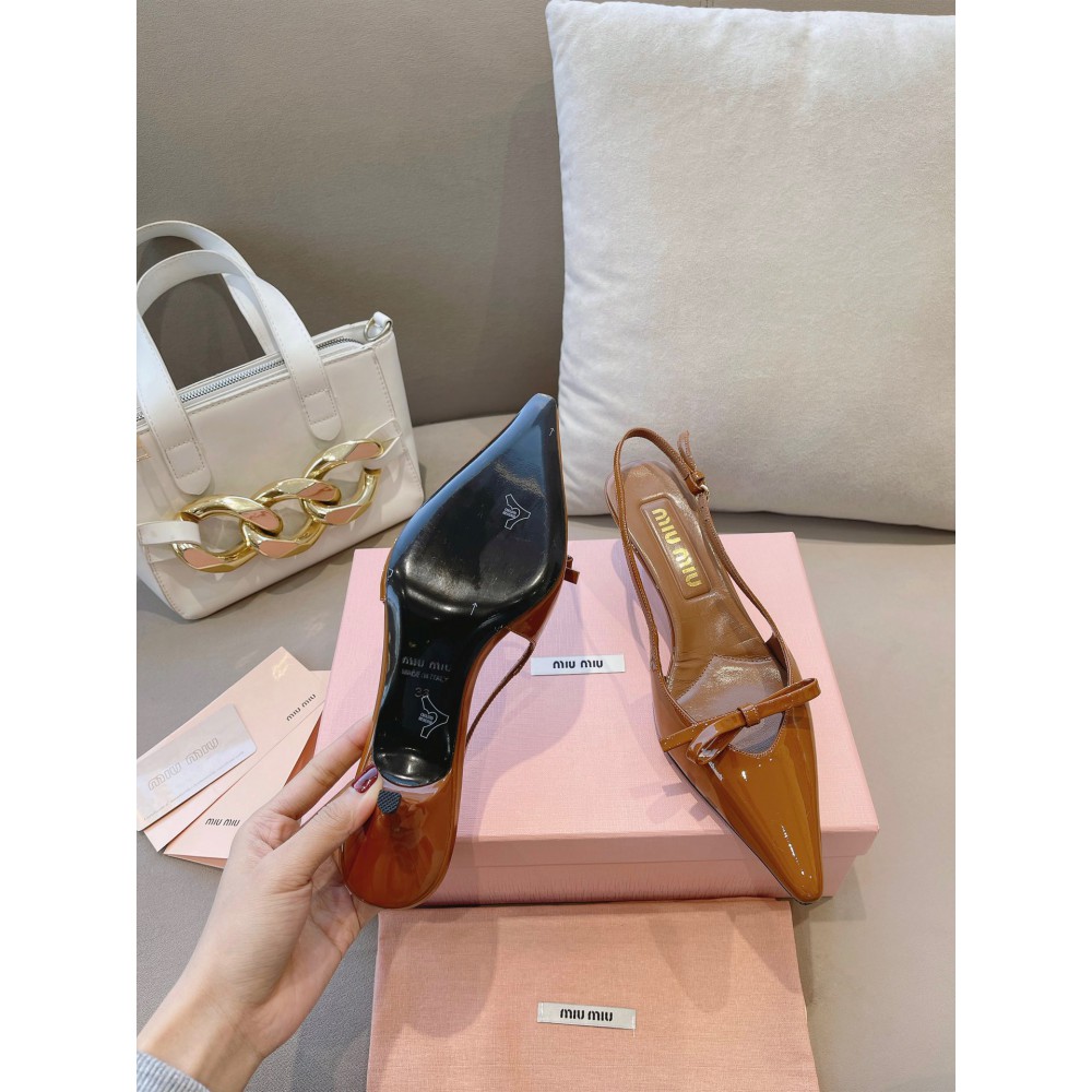 Miu Miu slingback pumps 5.5cm heel Shoes