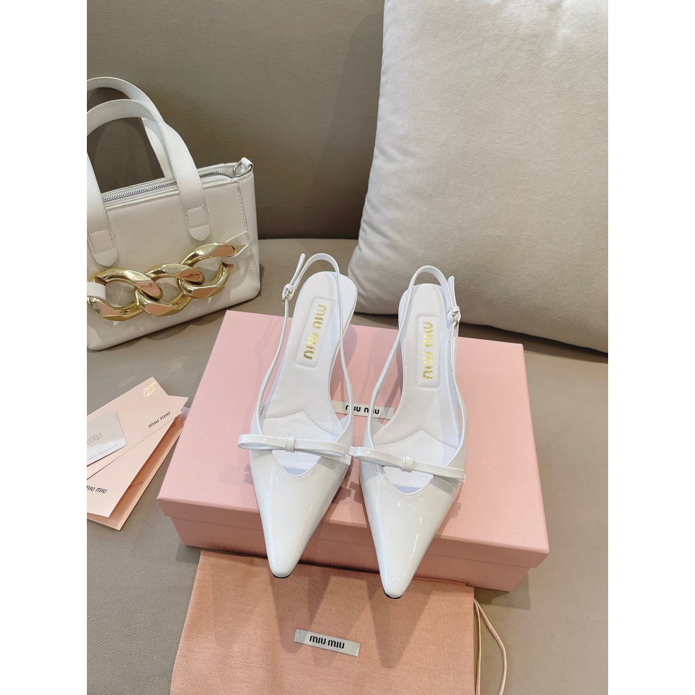 Miu Miu slingback pumps 5.5cm heel Shoes