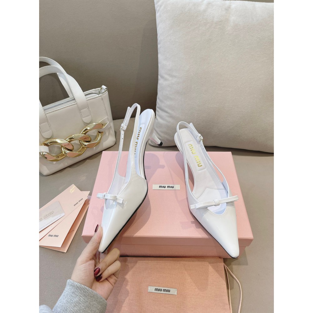 Miu Miu slingback pumps 5.5cm heel Shoes