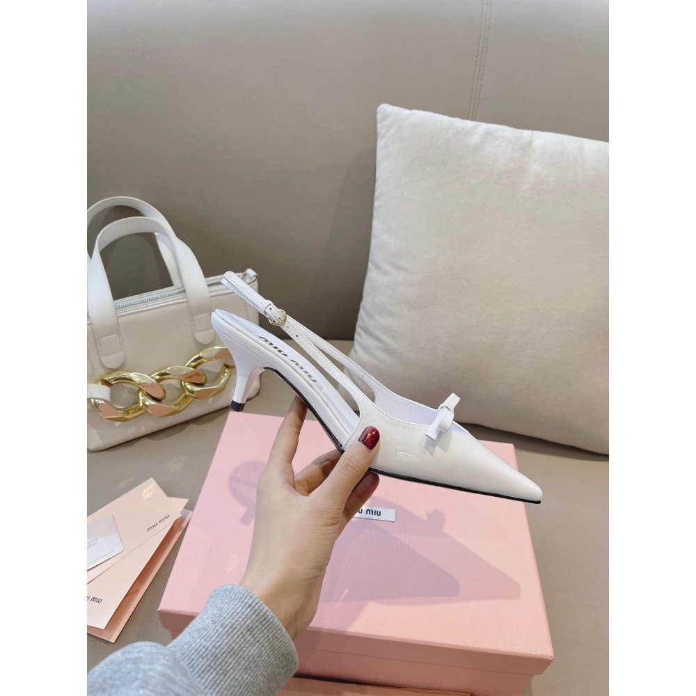 Miu Miu slingback pumps 5.5cm heel Shoes