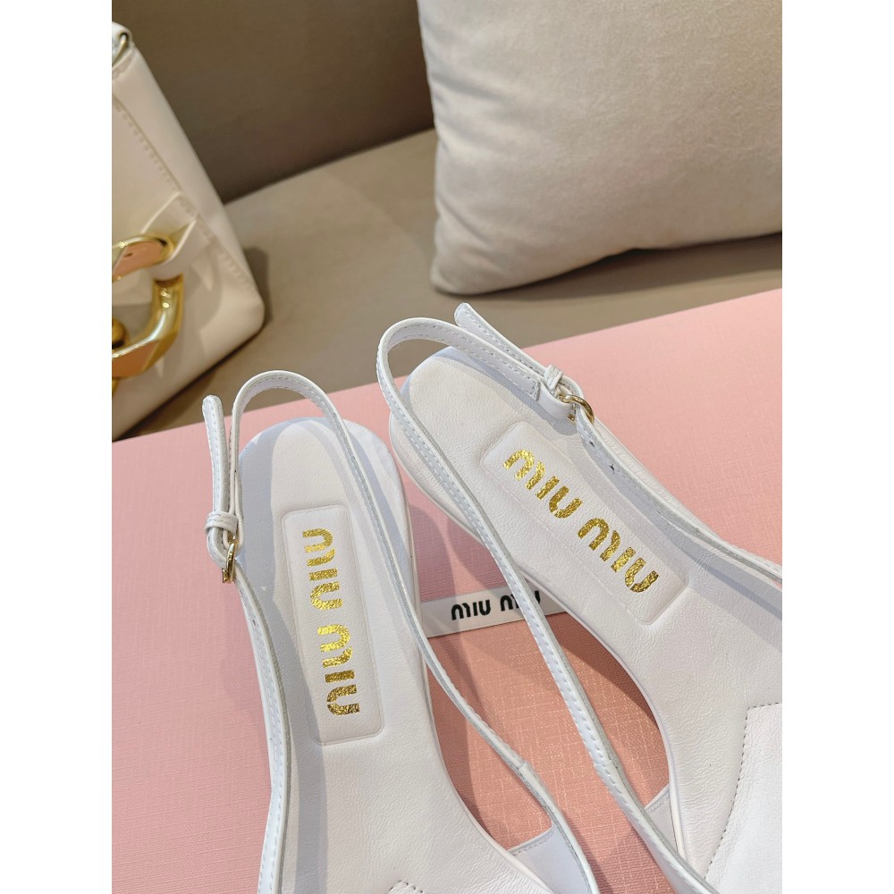 Miu Miu slingback pumps 5.5cm heel Shoes