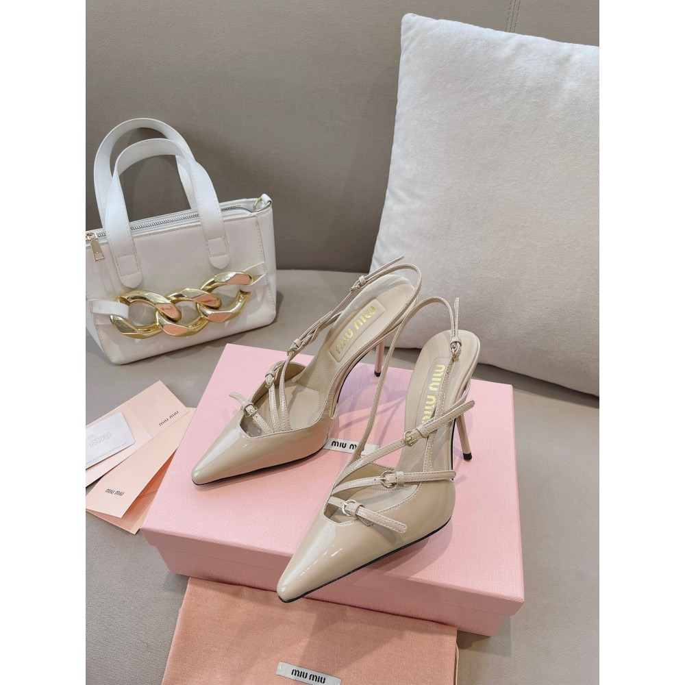 Miu Miu slingback pumps 10.5cm heel Shoes
