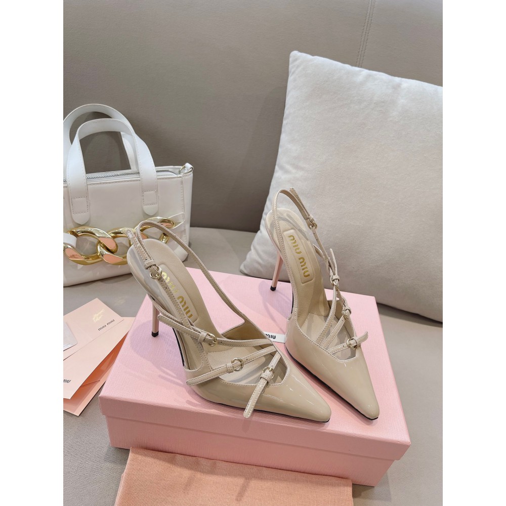 Miu Miu slingback pumps 10.5cm heel Shoes