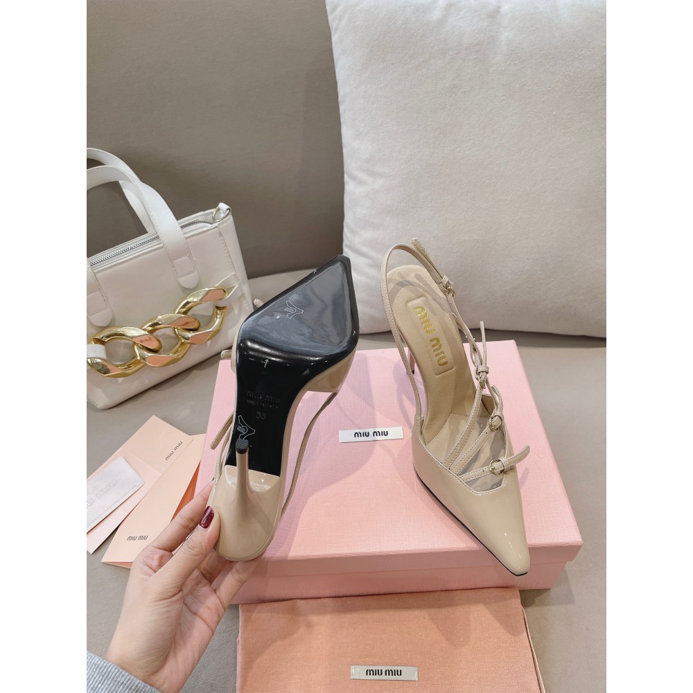 Miu Miu slingback pumps 10.5cm heel Shoes