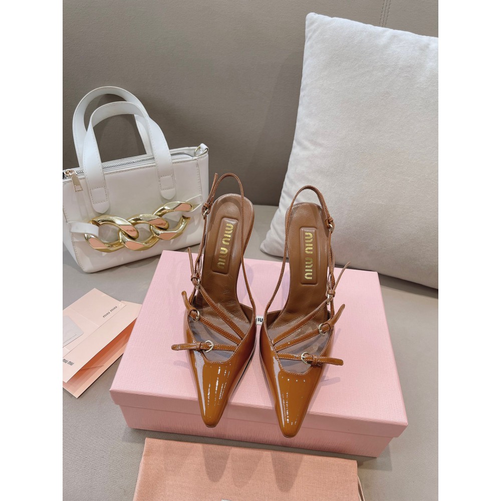 Miu Miu slingback pumps 10.5cm heel Shoes