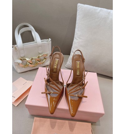 Miu Miu slingback pumps 10.5cm heel