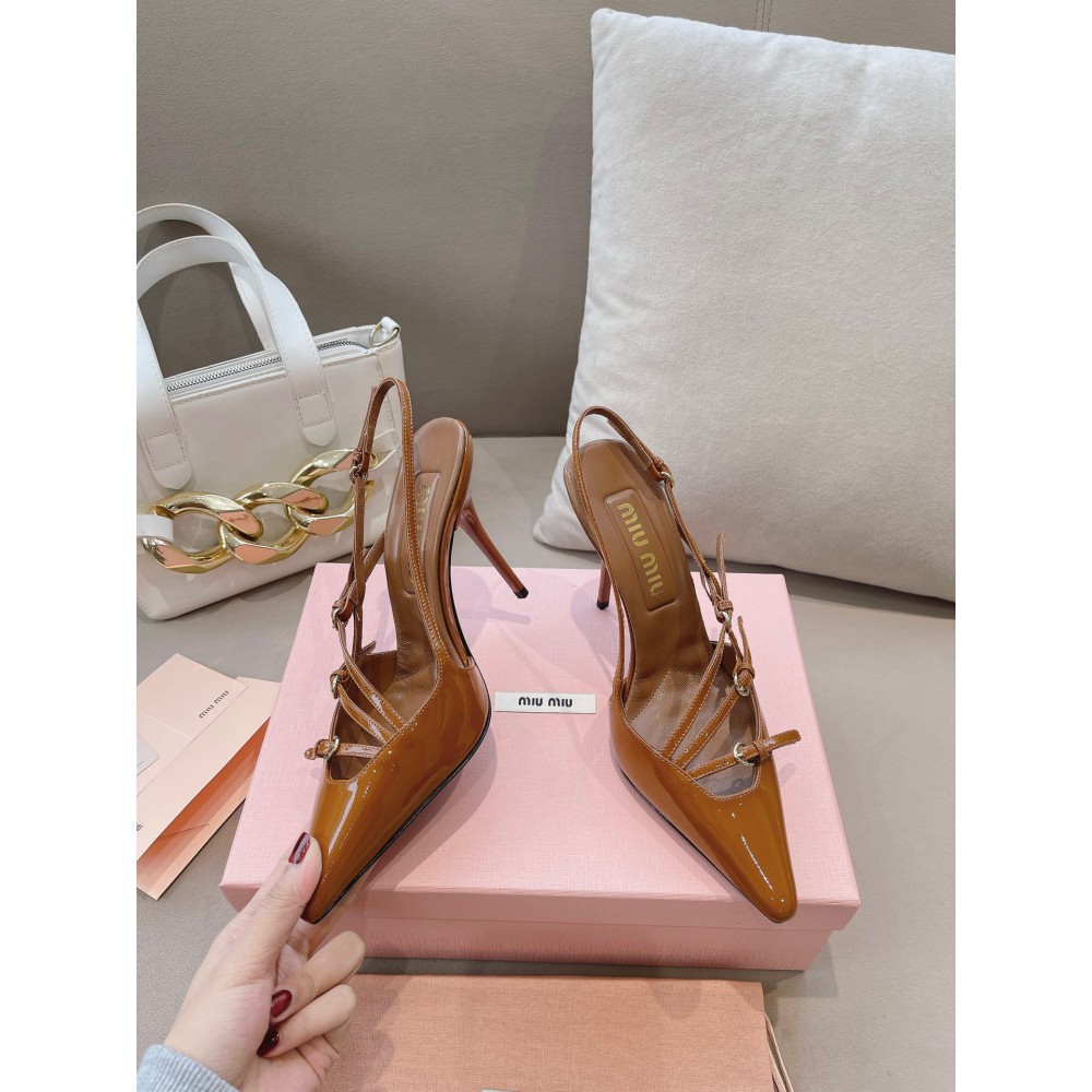 Miu Miu slingback pumps 10.5cm heel Shoes