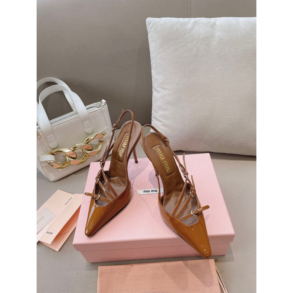 Miu Miu slingback pumps 10.5cm heel Shoes
