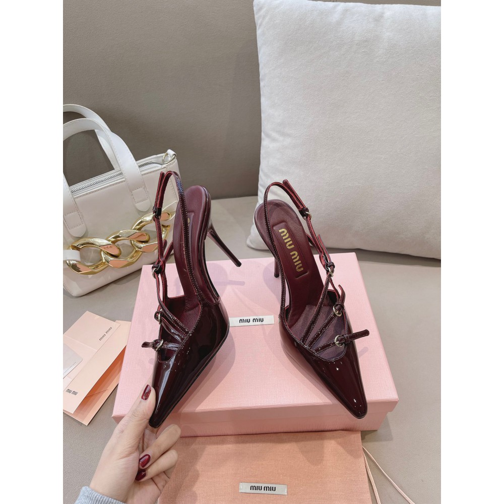 Miu Miu slingback pumps 10.5cm heel Shoes