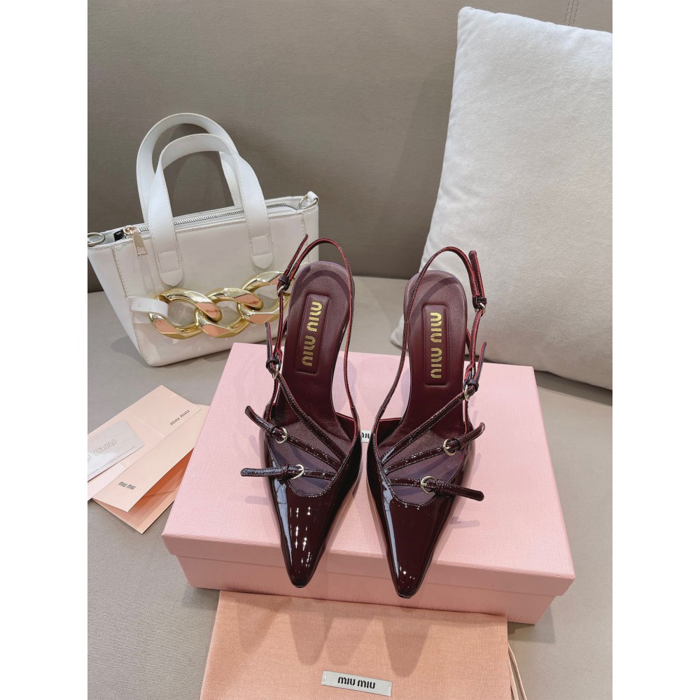 Miu Miu slingback pumps 10.5cm heel Shoes