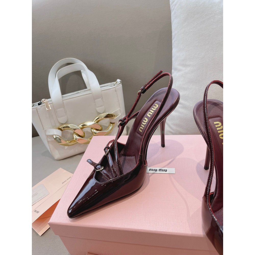Miu Miu slingback pumps 10.5cm heel Shoes
