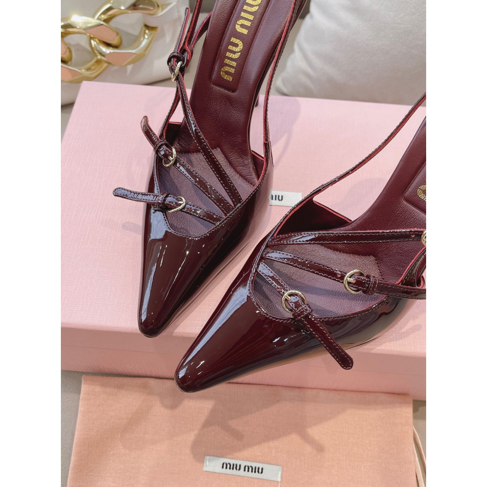 Miu Miu slingback pumps 10.5cm heel Shoes