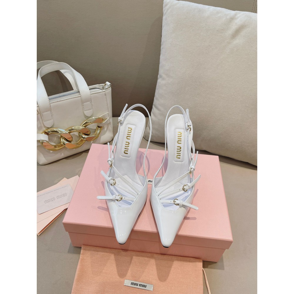 Miu Miu slingback pumps 10.5cm heel Shoes