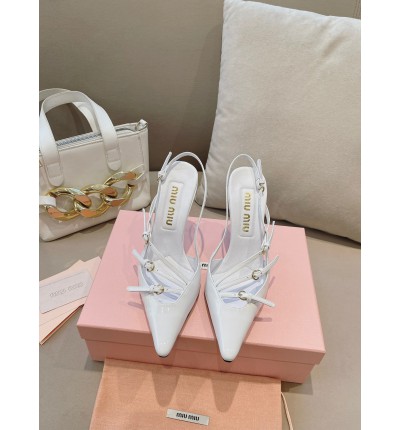Miu Miu slingback pumps 10.5cm heel