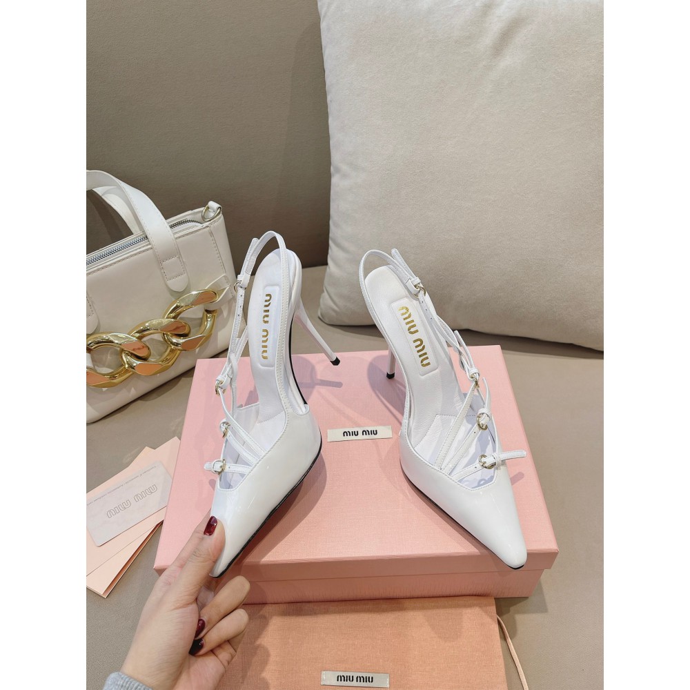 Miu Miu slingback pumps 10.5cm heel Shoes