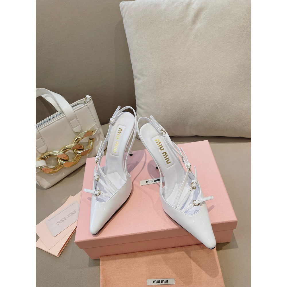 Miu Miu slingback pumps 10.5cm heel Shoes