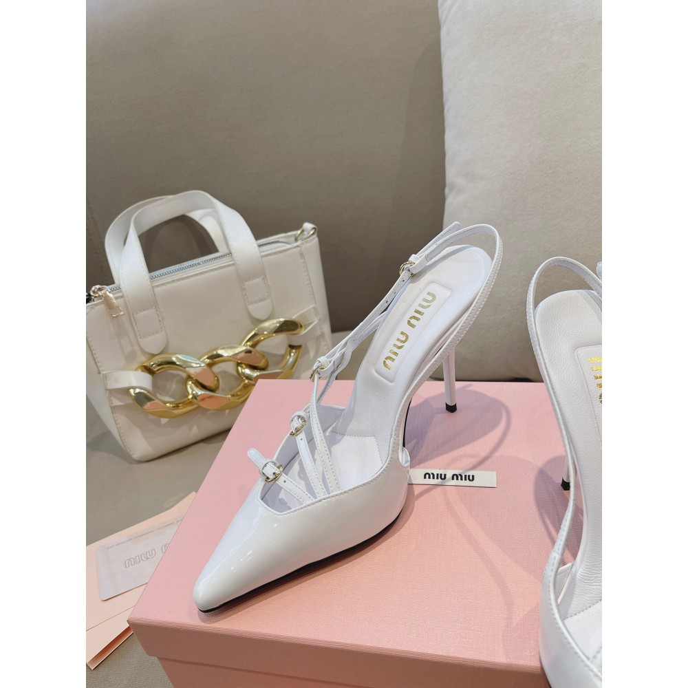 Miu Miu slingback pumps 10.5cm heel Shoes