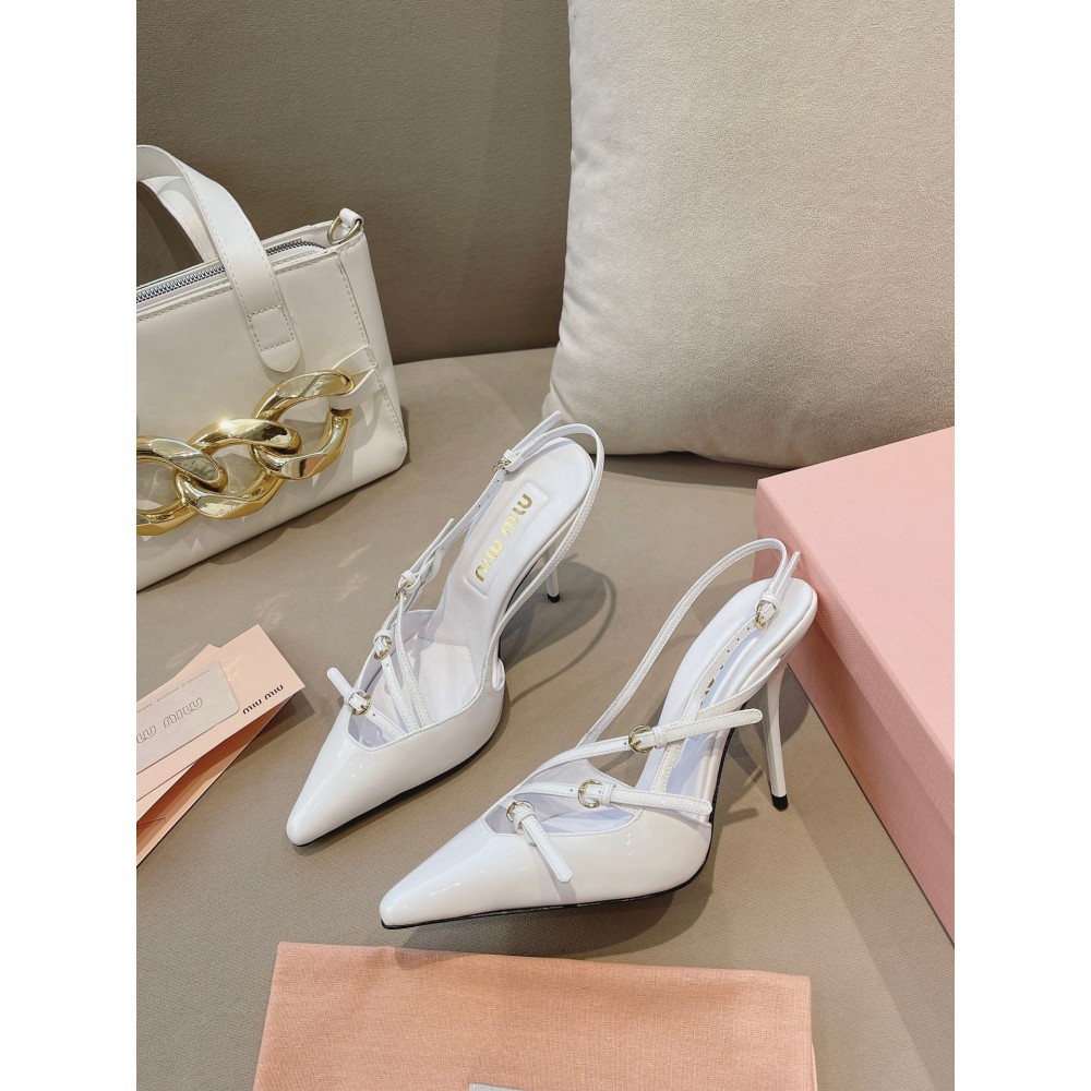 Miu Miu slingback pumps 10.5cm heel Shoes