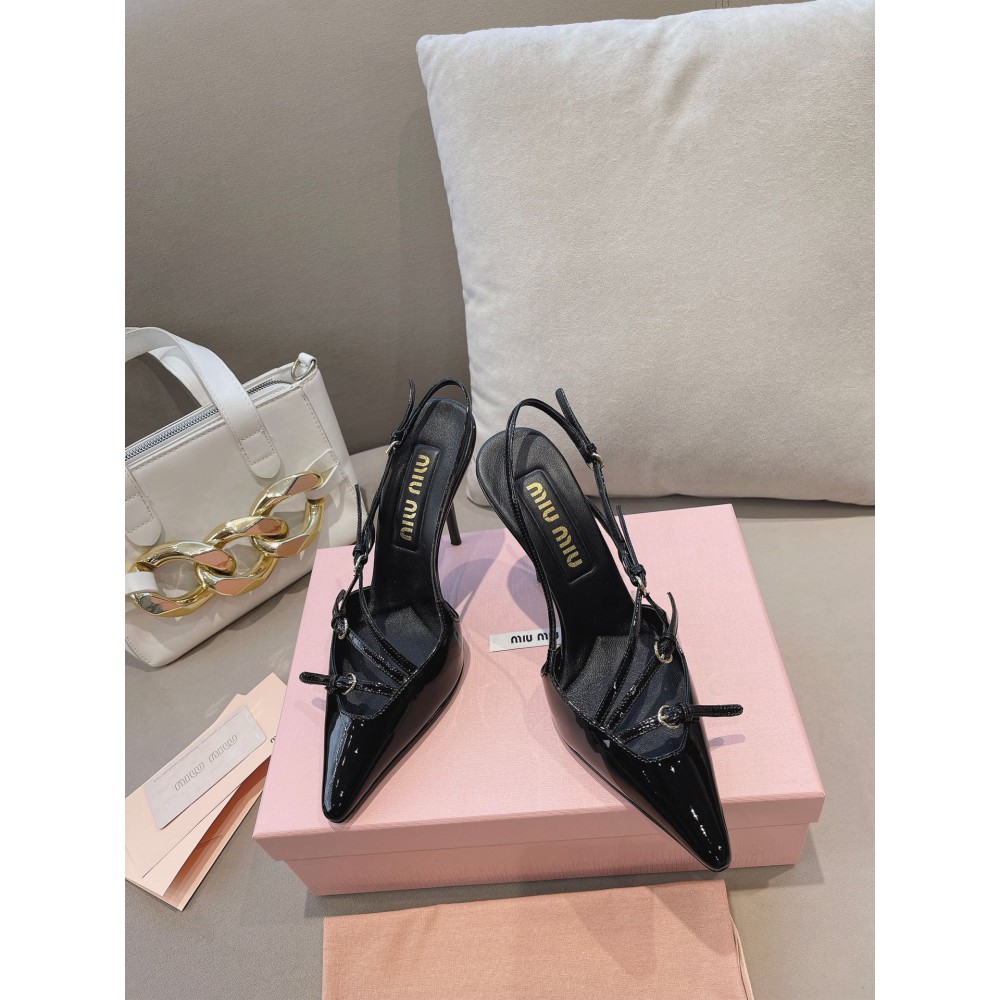Miu Miu slingback pumps 10.5cm heel Shoes