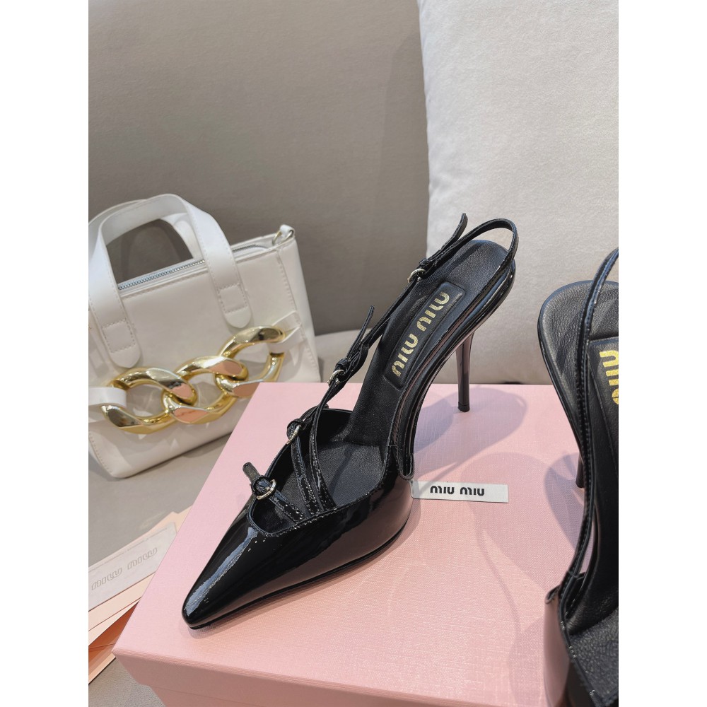 Miu Miu slingback pumps 10.5cm heel Shoes