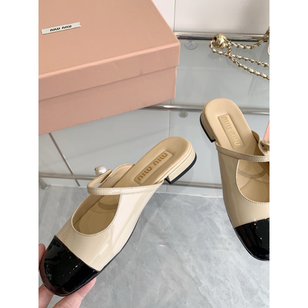 Miu Miu flat mules 36-42 Shoes
