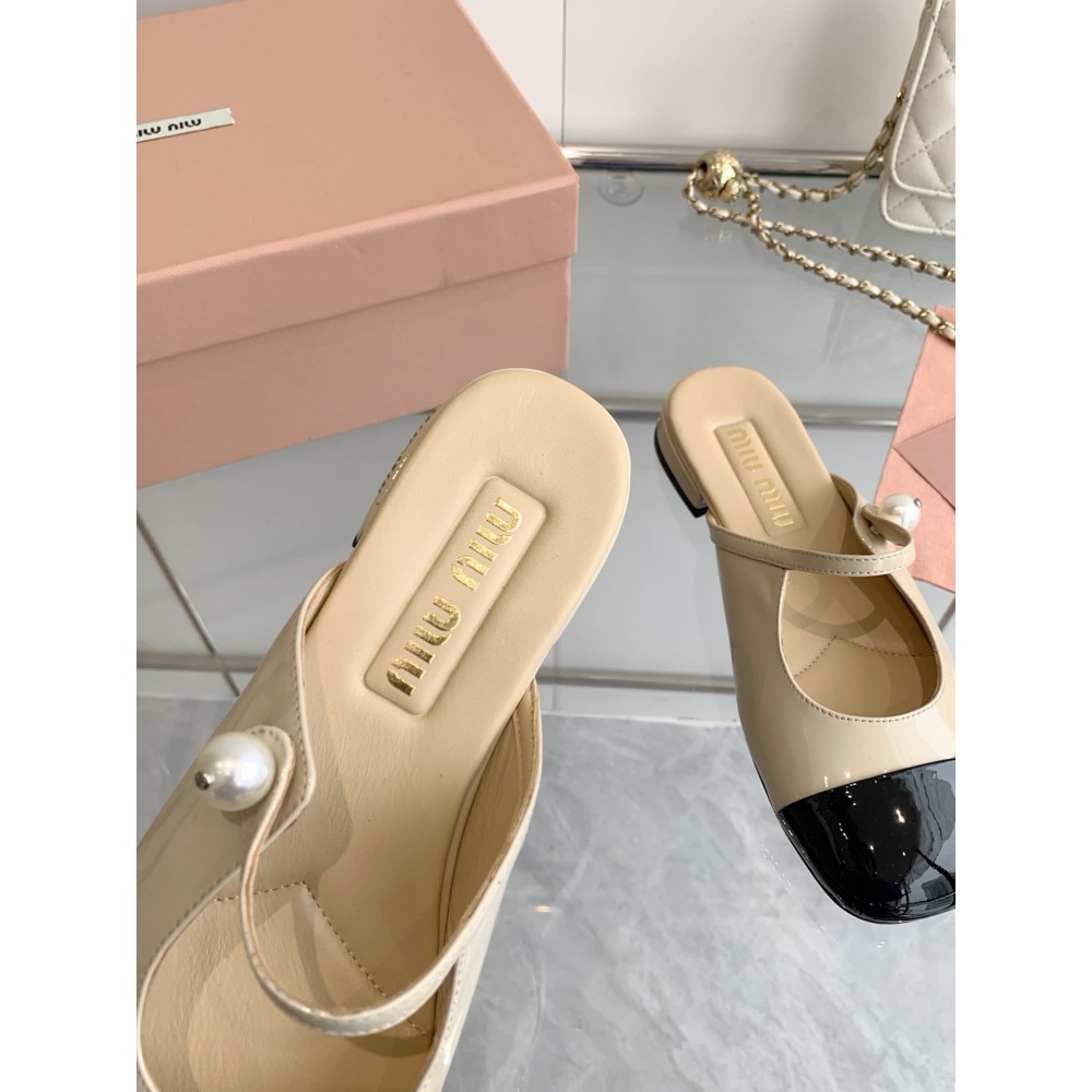 Miu Miu flat mules 36-42 Shoes