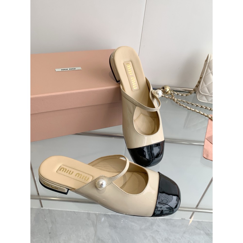 Miu Miu flat mules 36-42 Shoes