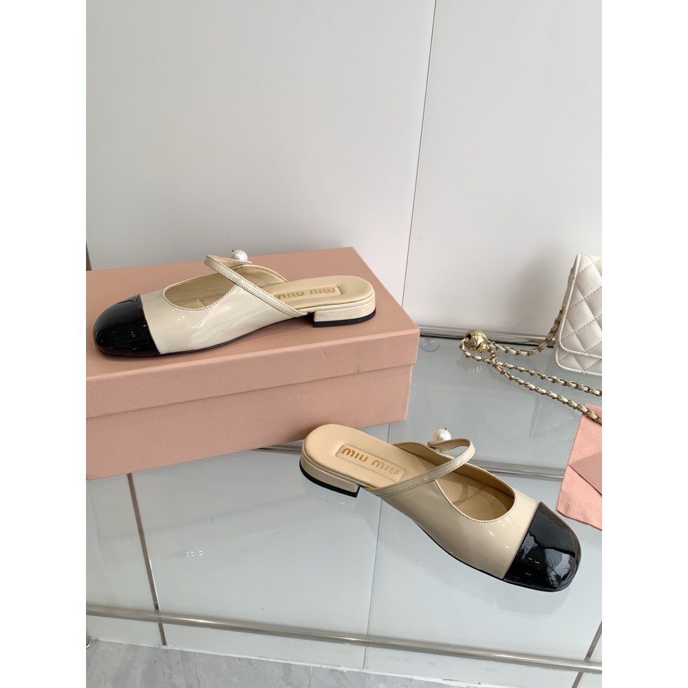 Miu Miu flat mules 36-42 Shoes