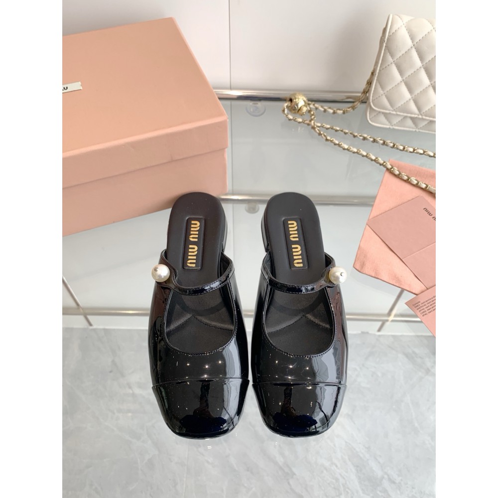 Miu Miu flat mules 36-42 Shoes