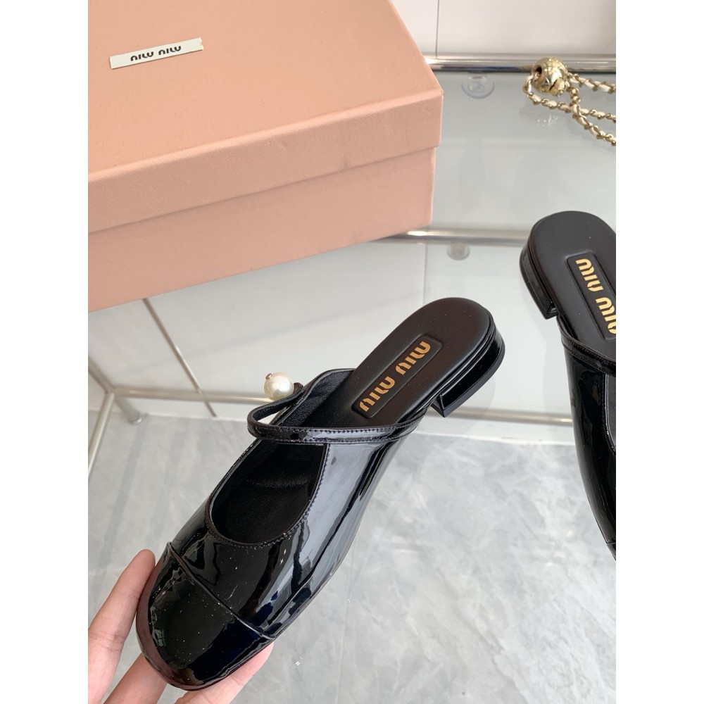 Miu Miu flat mules 36-42 Shoes