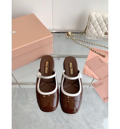 Miu Miu flat mules 36-42