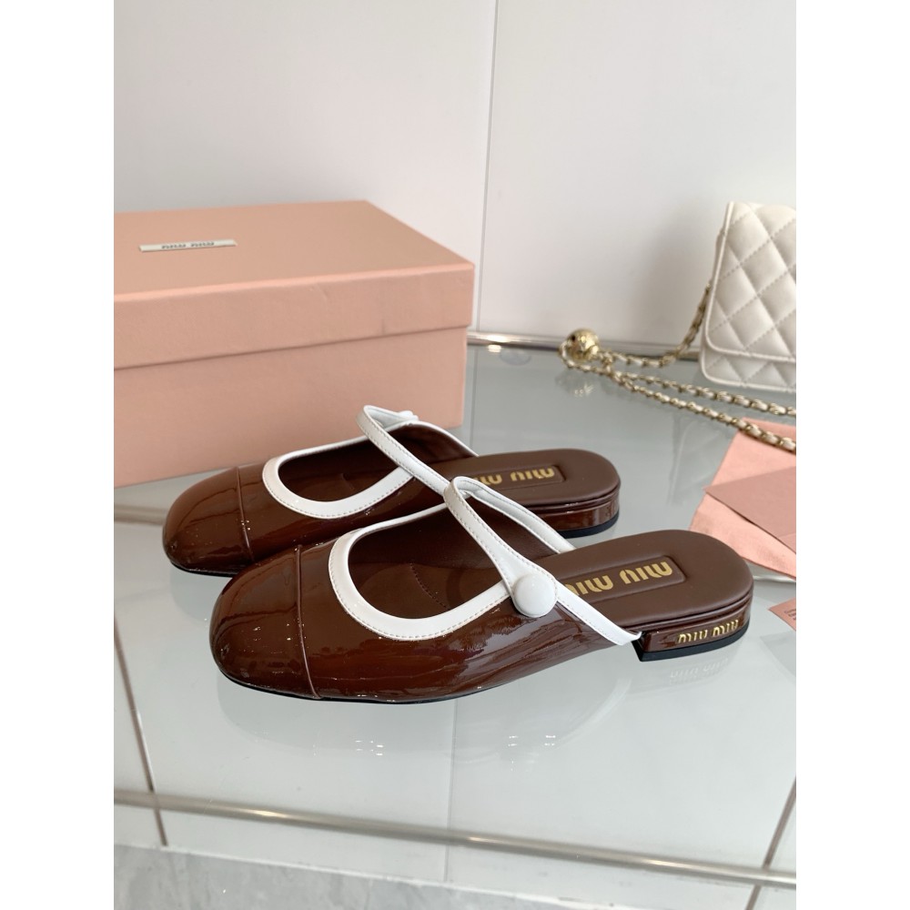 Miu Miu flat mules 36-42 Shoes