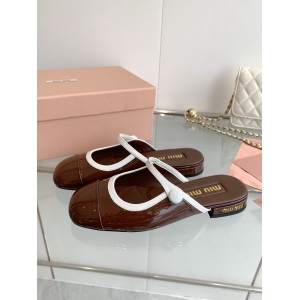 Miu Miu flat mules 36-42 Shoes