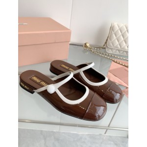 Miu Miu flat mules 36-42 Shoes