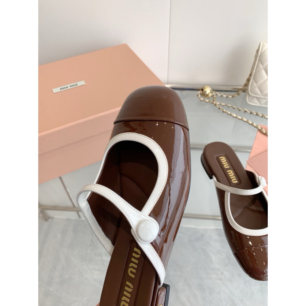 Miu Miu flat mules 36-42 Shoes