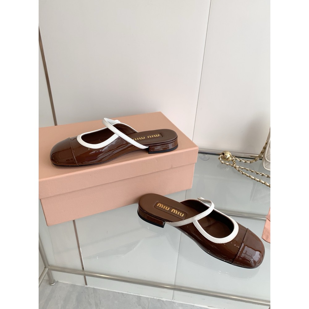 Miu Miu flat mules 36-42 Shoes