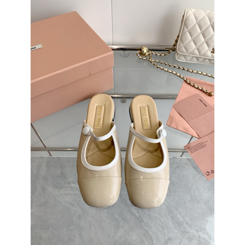 Miu Miu flat mules 36-42 Shoes