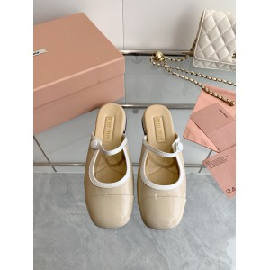 Miu Miu flat mules 36-42 Shoes