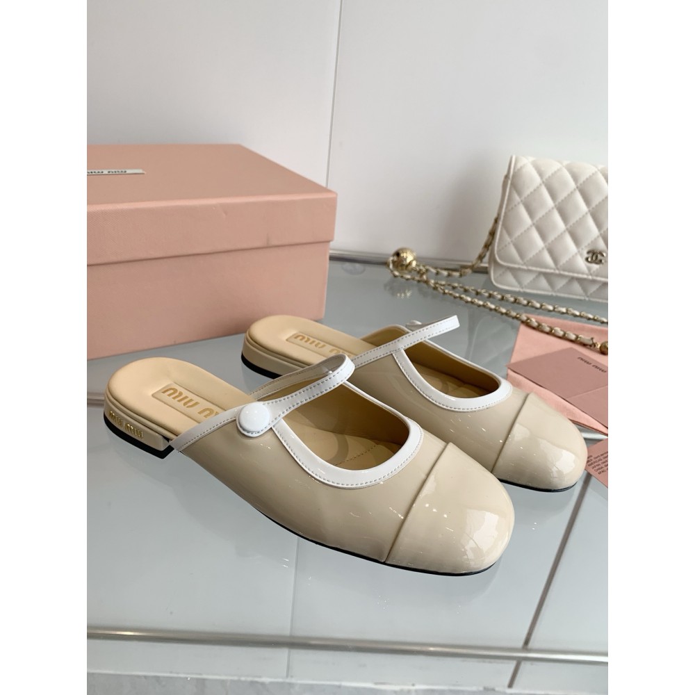 Miu Miu flat mules 36-42 Shoes