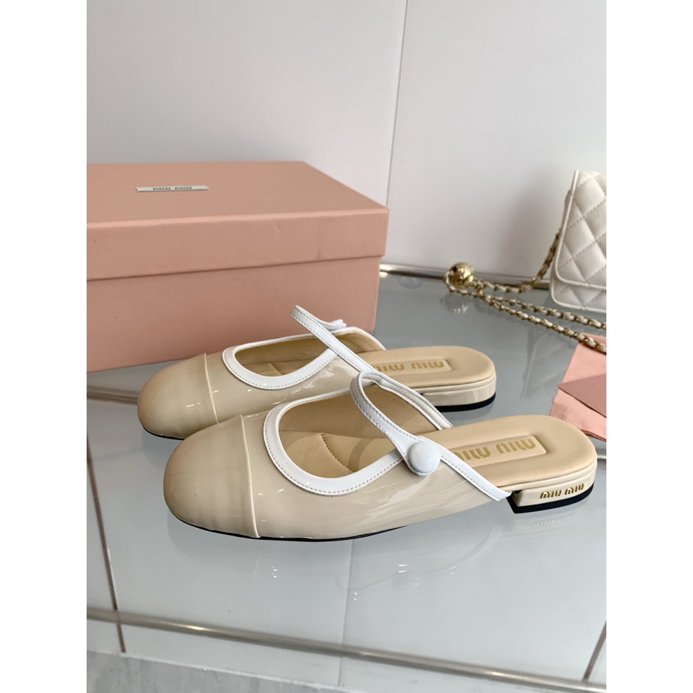 Miu Miu flat mules 36-42 Shoes