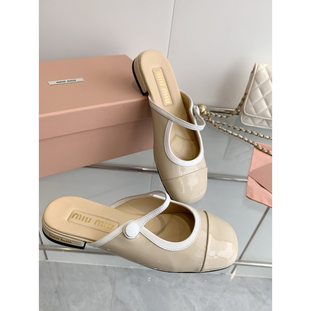 Miu Miu flat mules 36-42 Shoes