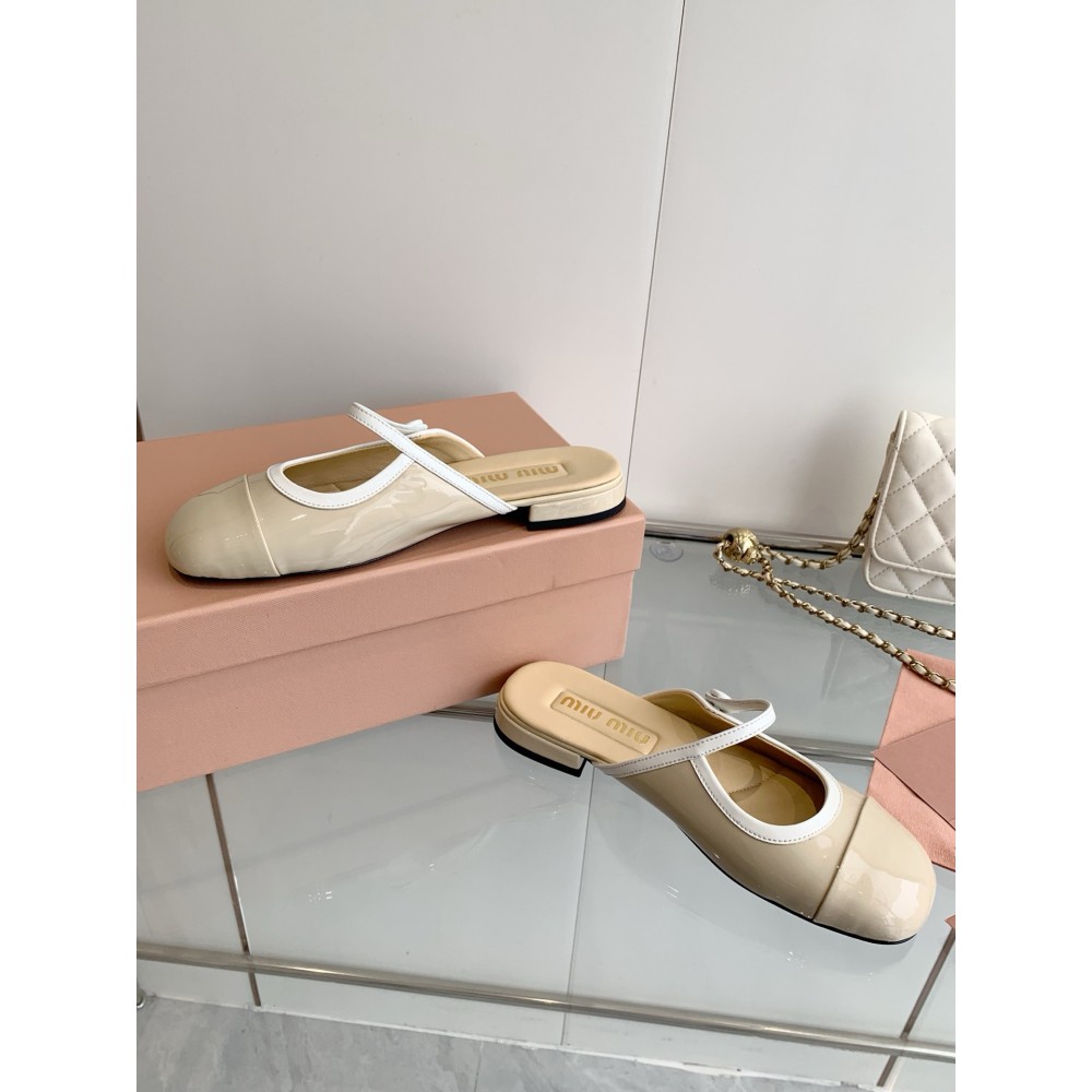 Miu Miu flat mules 36-42 Shoes