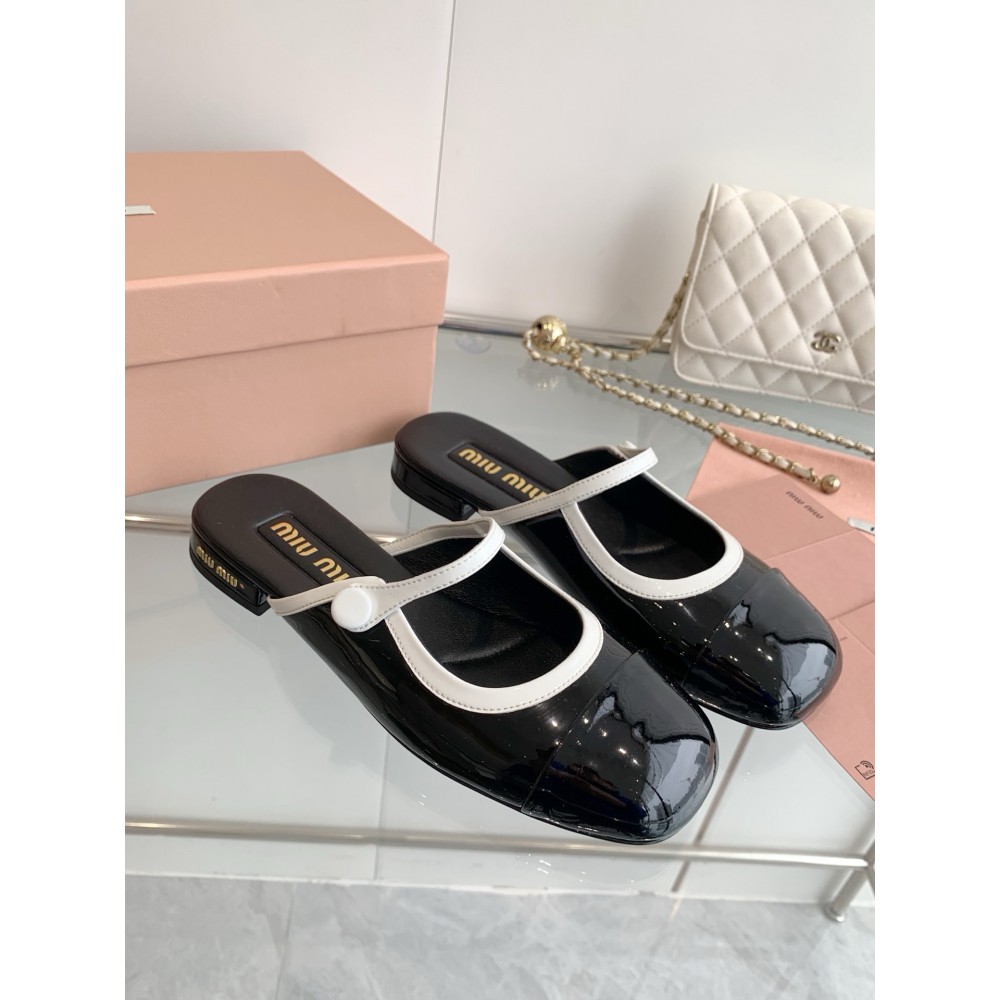 Miu Miu flat mules 36-42 Shoes