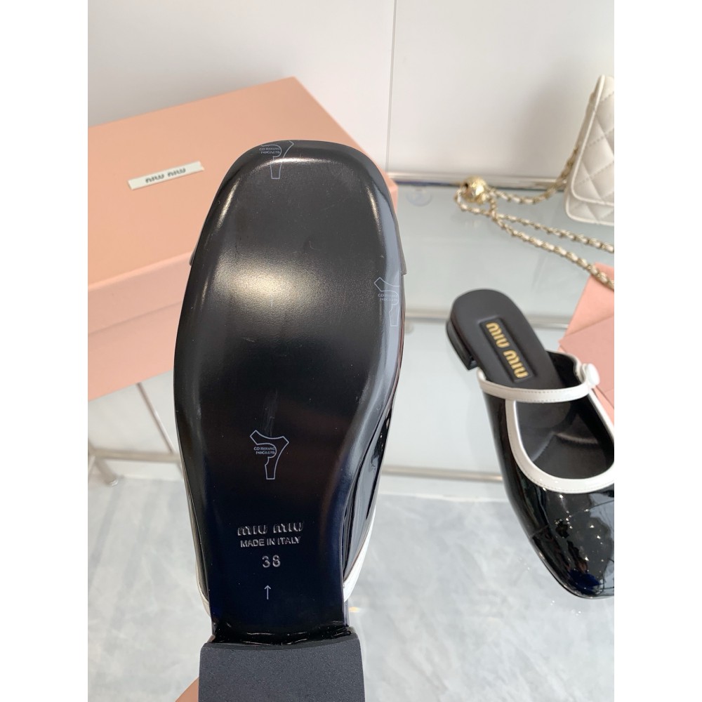 Miu Miu flat mules 36-42 Shoes