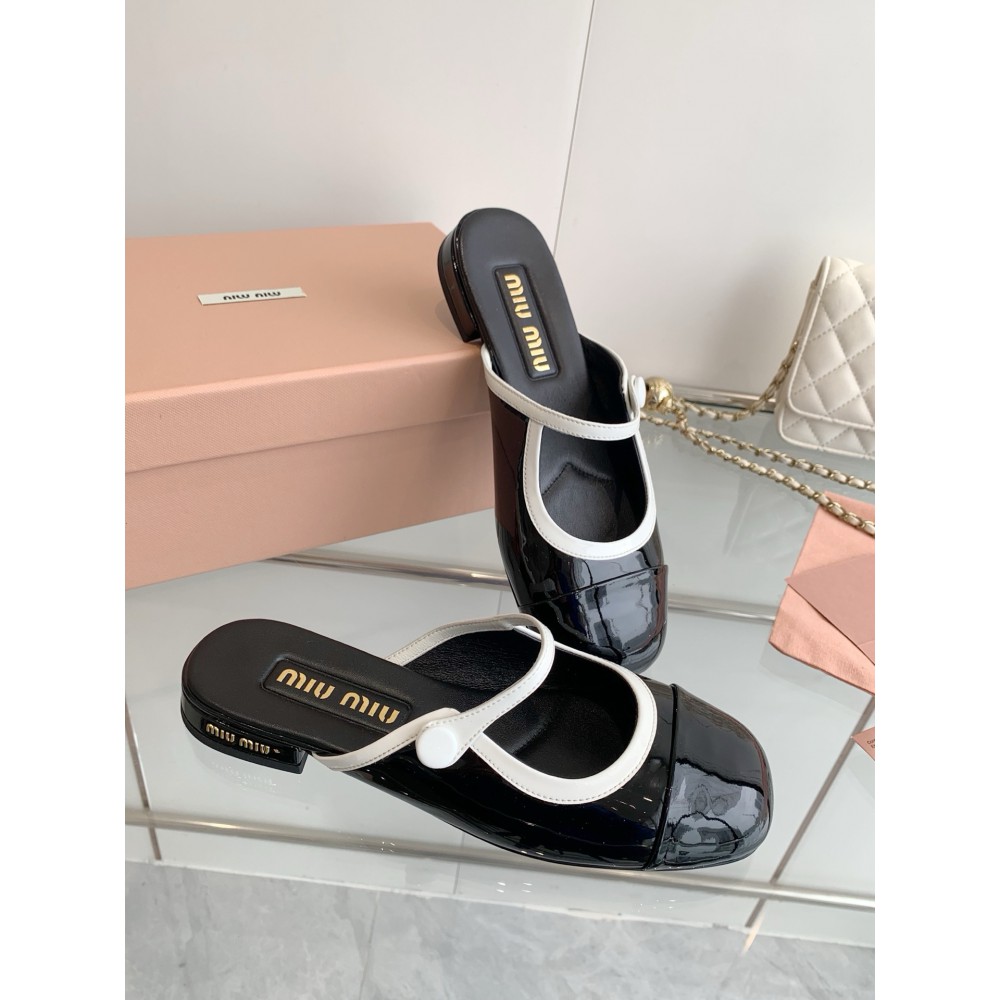 Miu Miu flat mules 36-42 Shoes